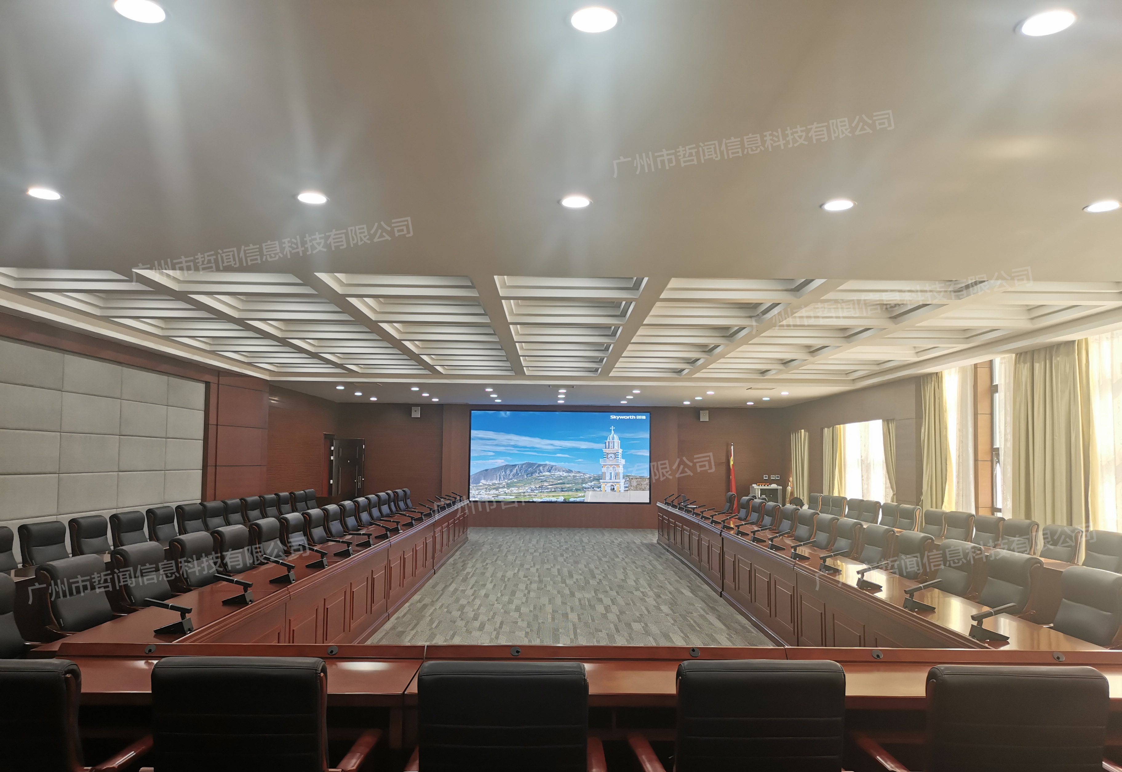 哲闻科技数字物联会议单元入驻河南郑州财经学院(图3) 哲闻科技数字物联会议单元入驻河南郑州财经学院(图3)